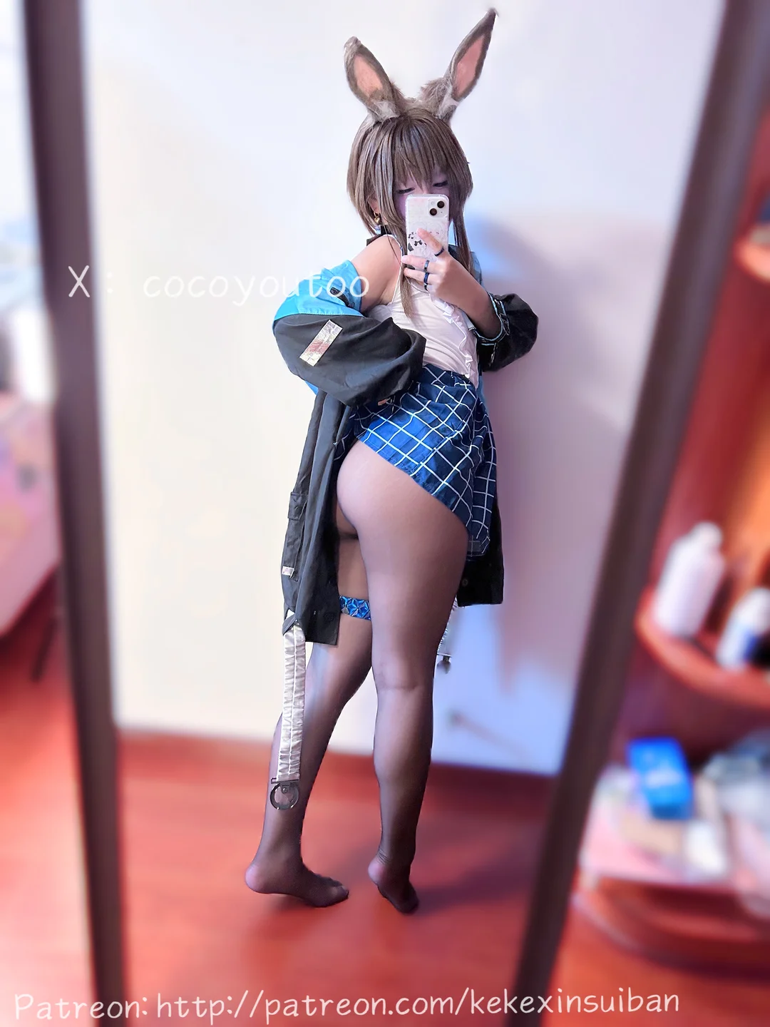 黑猫的窝 - No.020 Amiya [23P-32MB] tg@simisebaisi 【丝足阁】006.webp